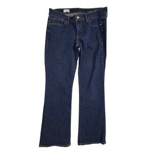 Gap 1969 Women's Sexy Bootcut Dark-Wash Jeans Size 30 Short Stretch Denim